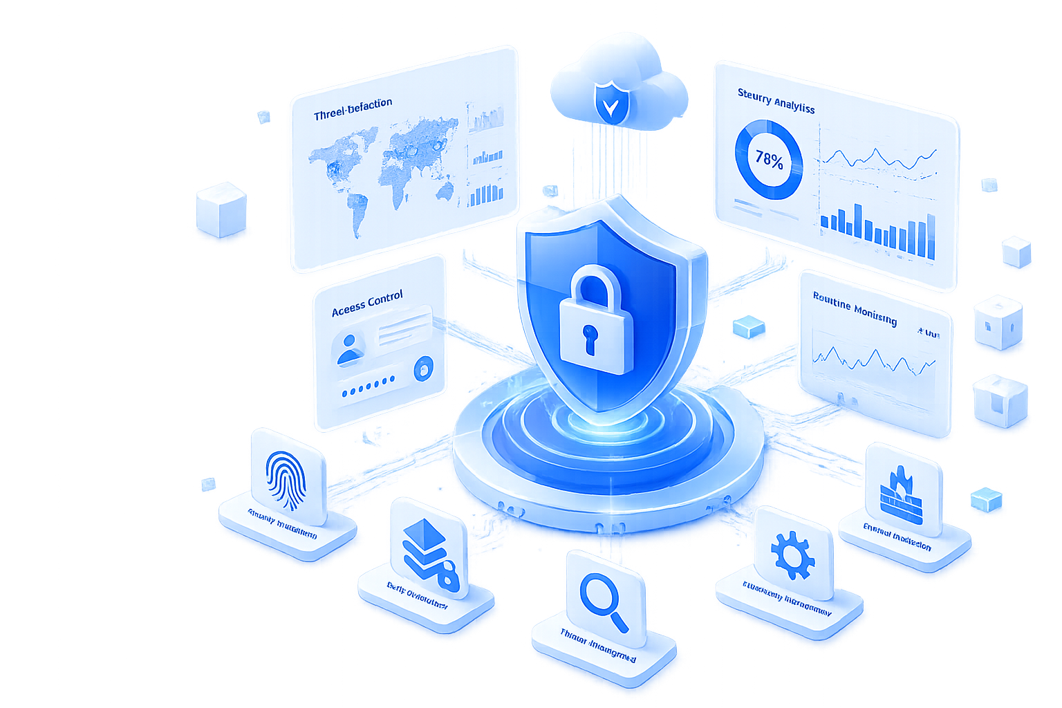 Security Dashboard Mockup